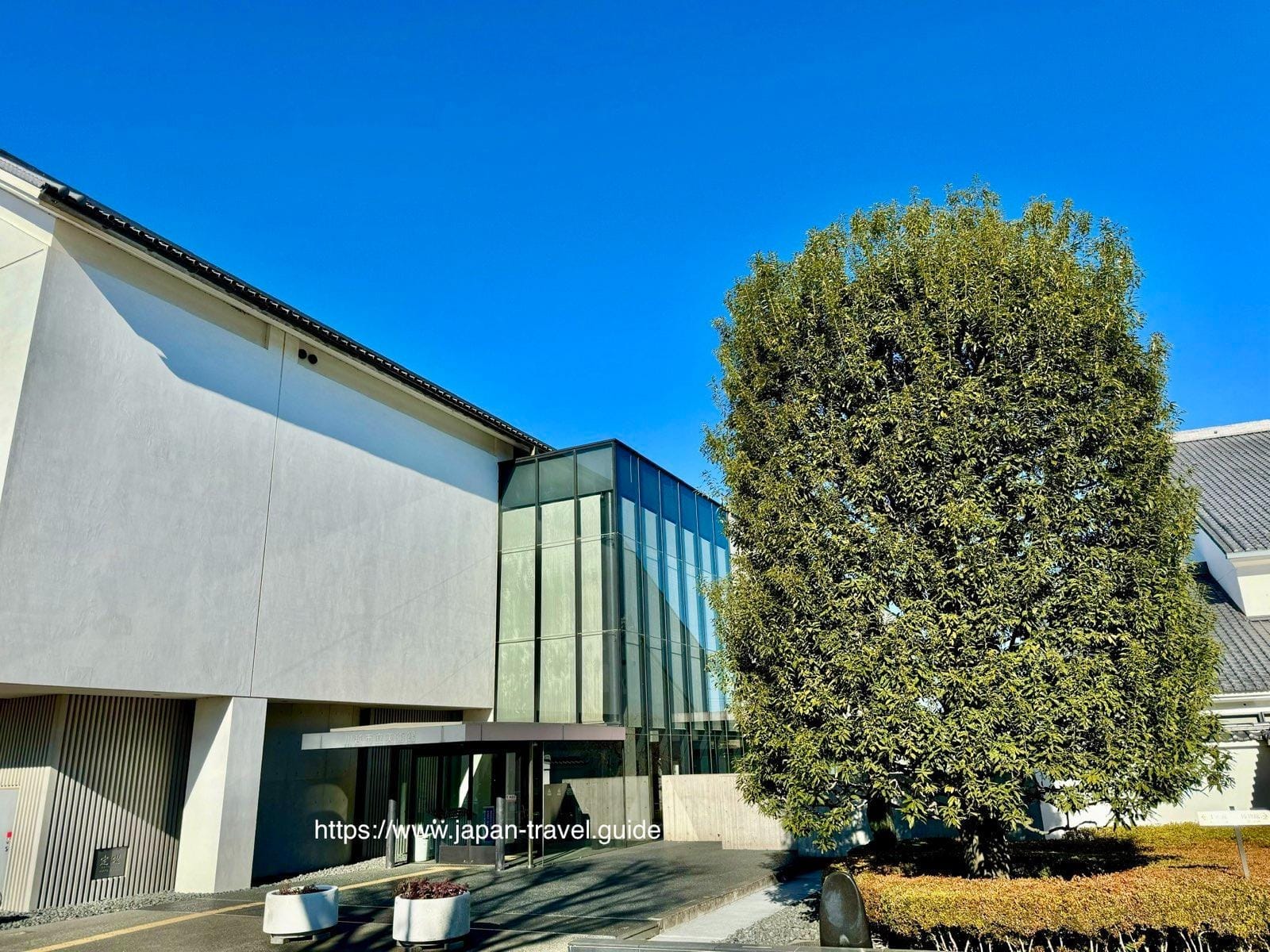 川越市美术馆的现代建筑