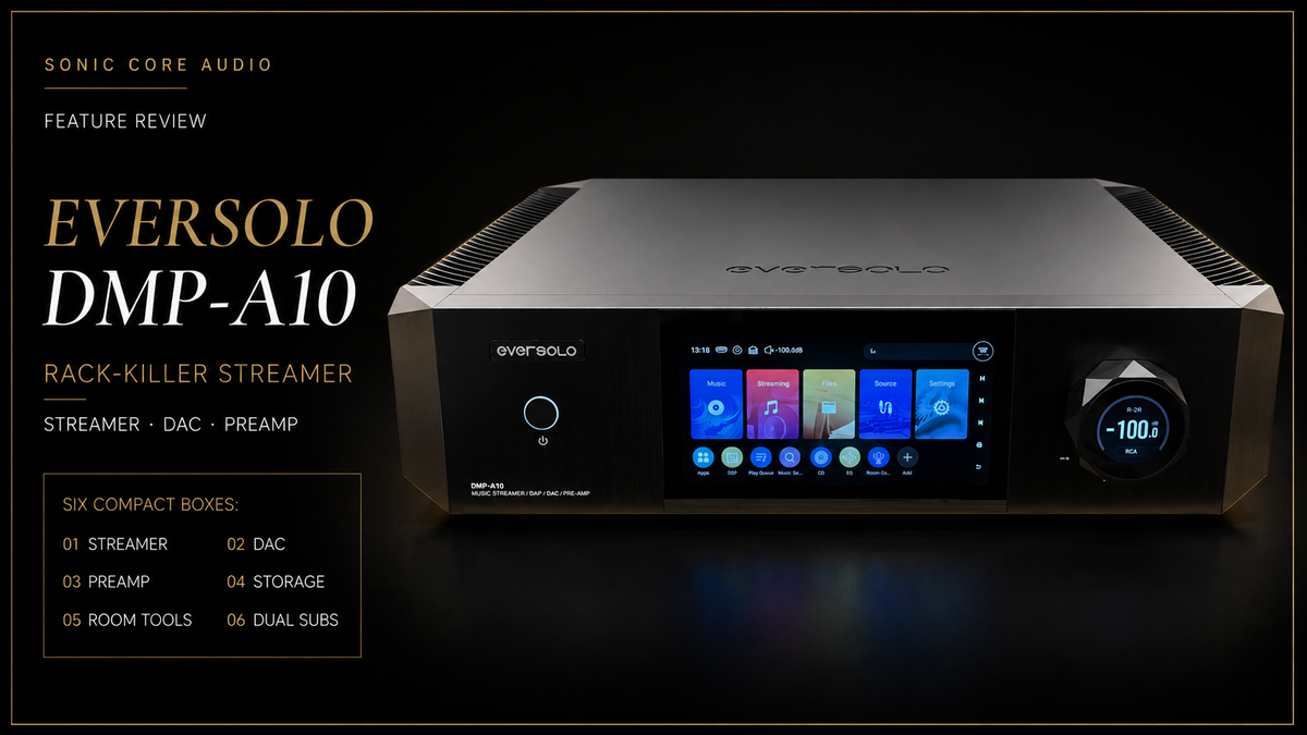 Eversolo DMP-A10 Review: The Rack-Killer Streamer