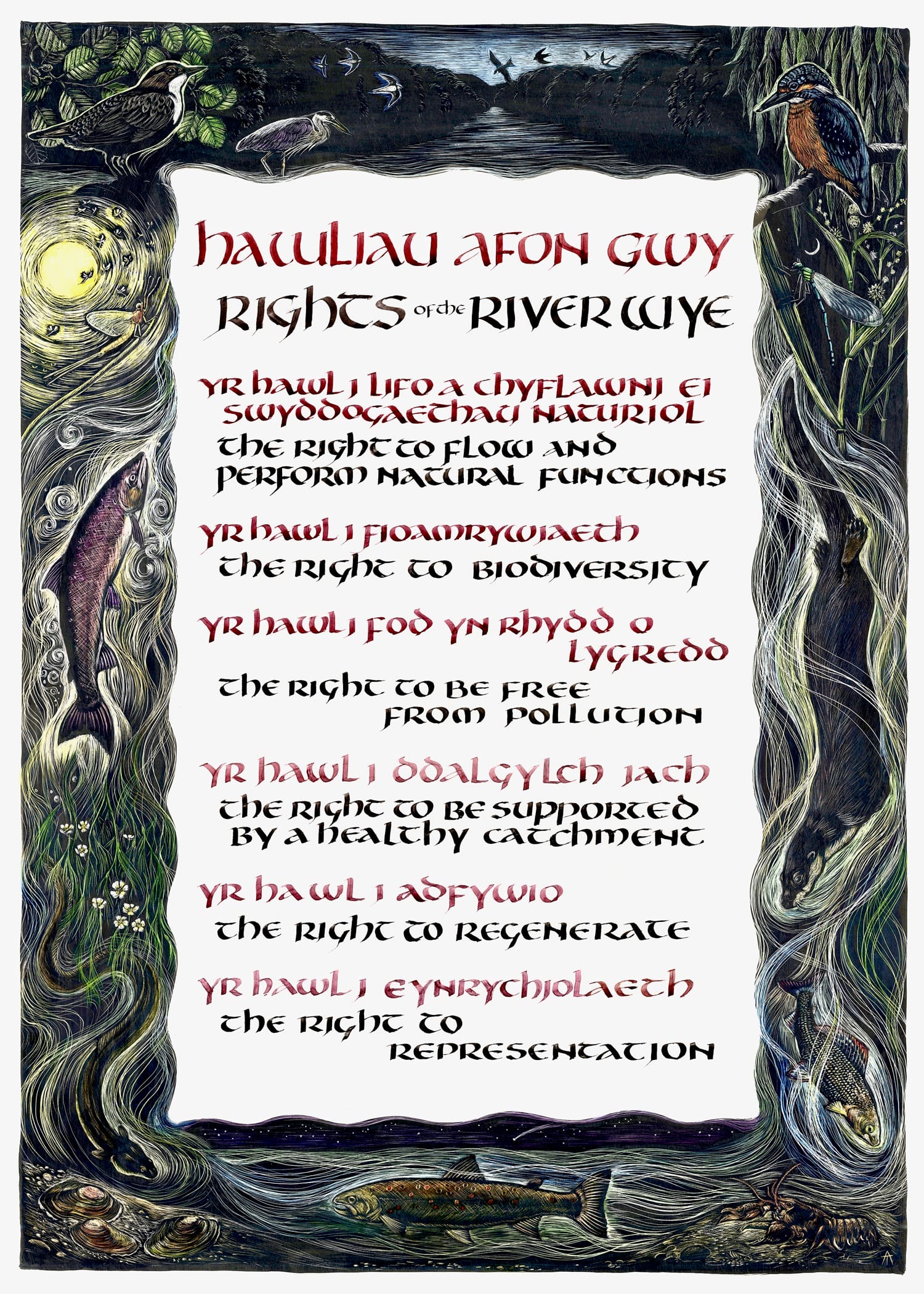 The illustrated charter.