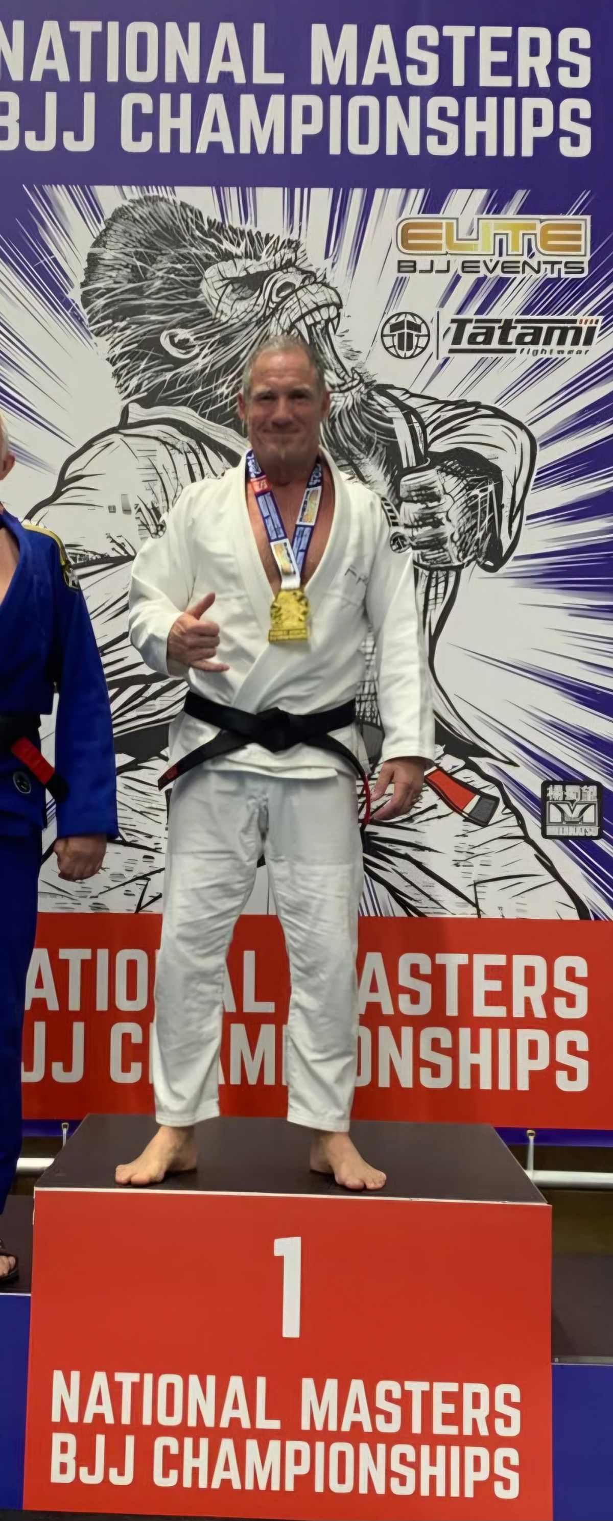 I'm Michael. I'm 61, and I still compete.