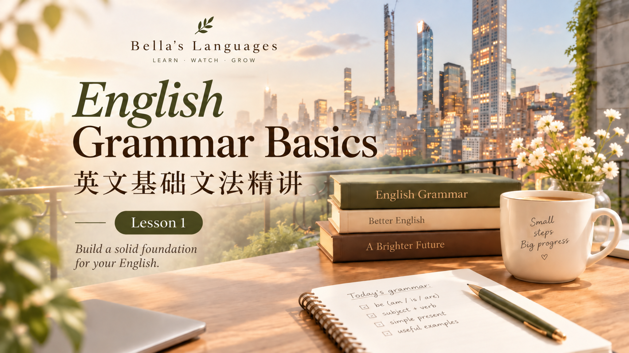 【英文基础文法】第一篇：找出名词、动词和主语