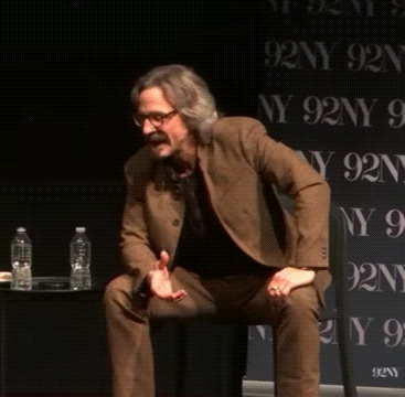 Marc Maron saying, "I don't have a demographic, I have a disposition."