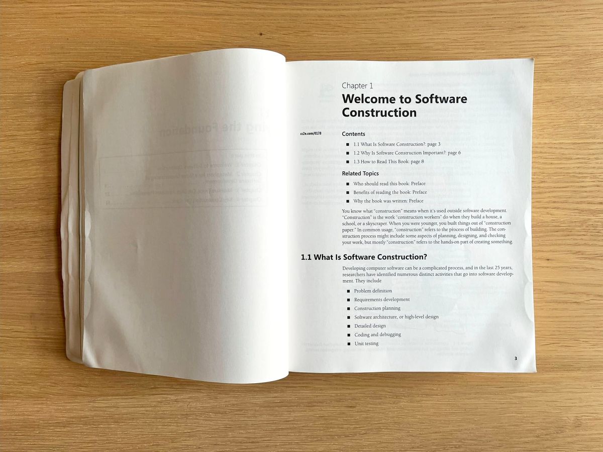 Welcome to Software Construction