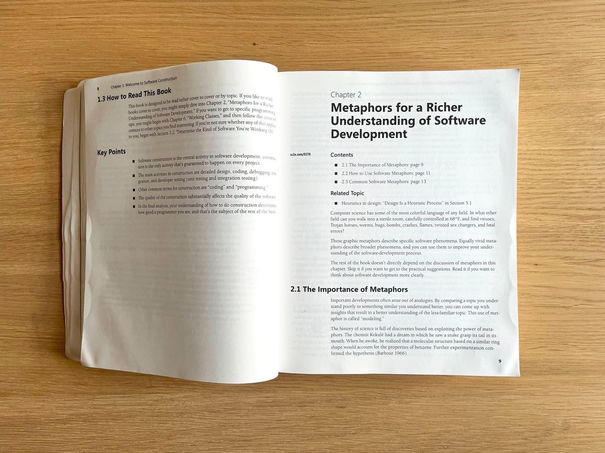 Metaphors for a Richer Understanding of Software Development
