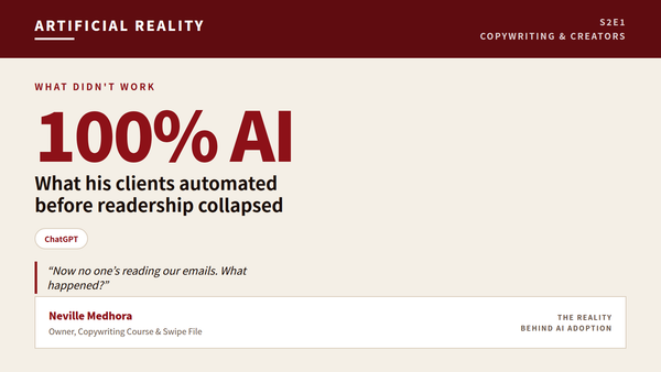 Their newsletters went fully AI and readers stopped opening them