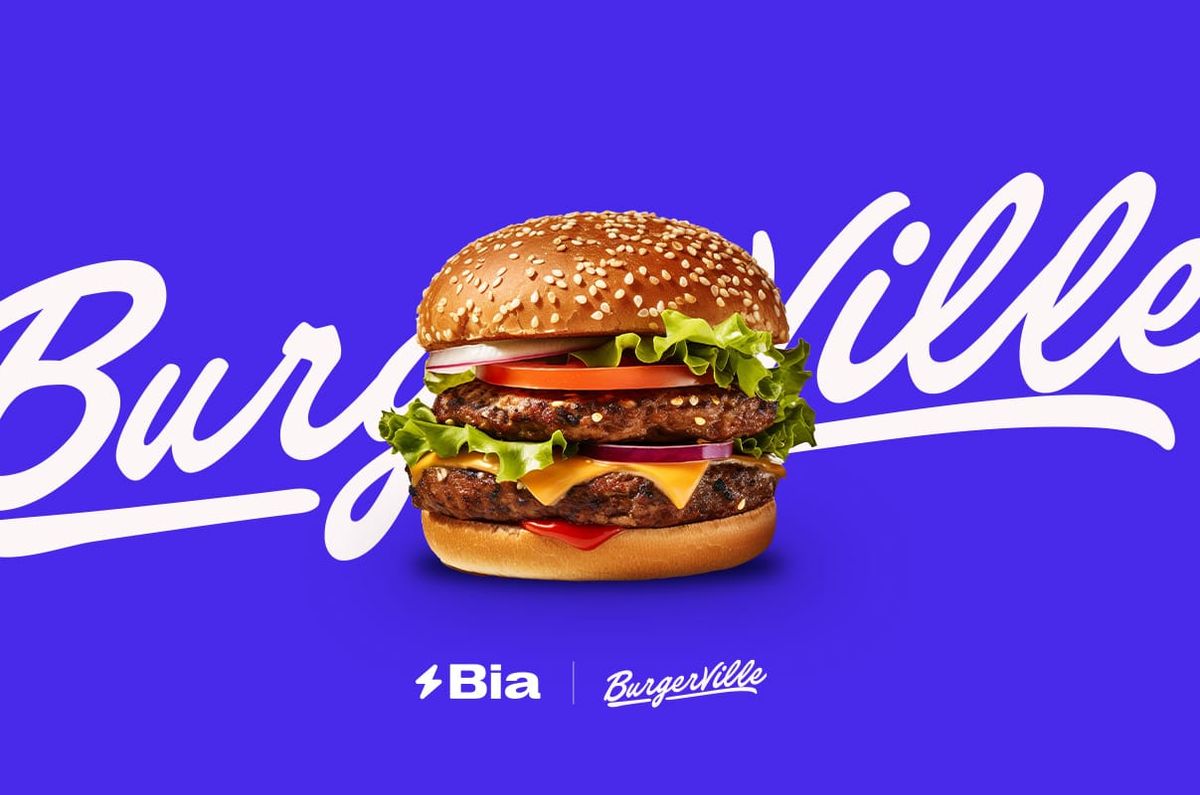 Energía para el sabor: BurgerVille y Bia.