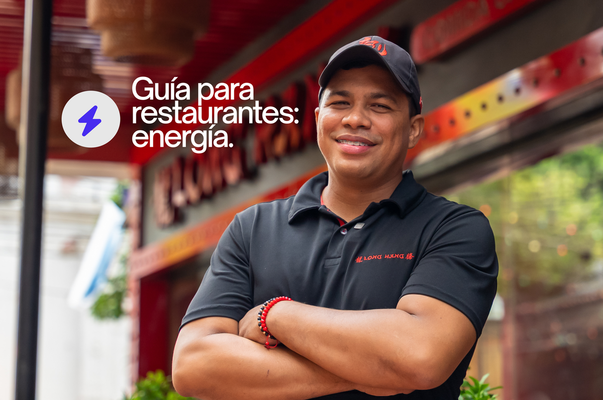Guía para restaurantes: energía