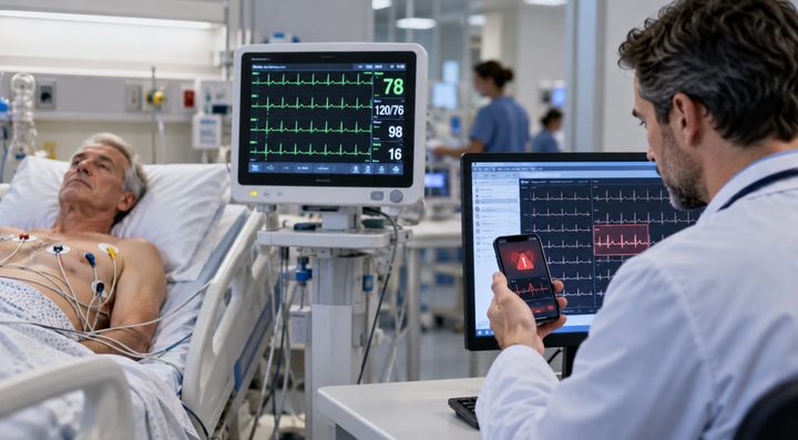 Sztuczna inteligencja przyspiesza rozpoznawanie zawałów serca.