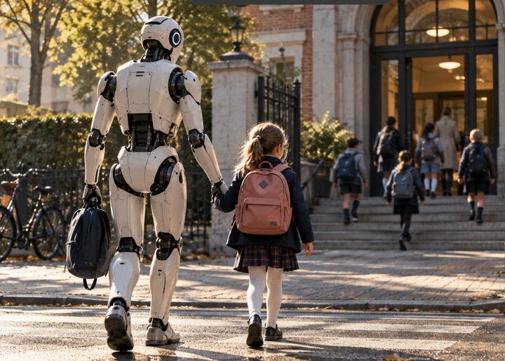 Robot uczy się żyć