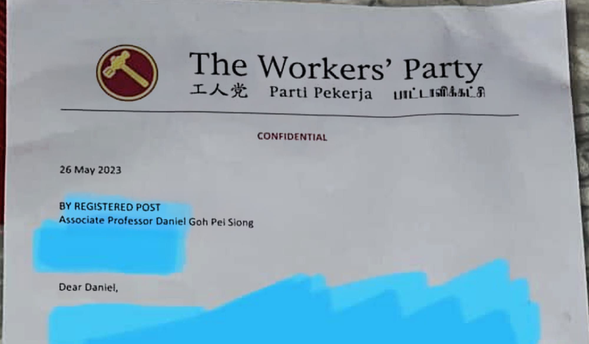 Exactly two years after Workers’ Party’s biggest scandal, we’re still waiting for answers Post image