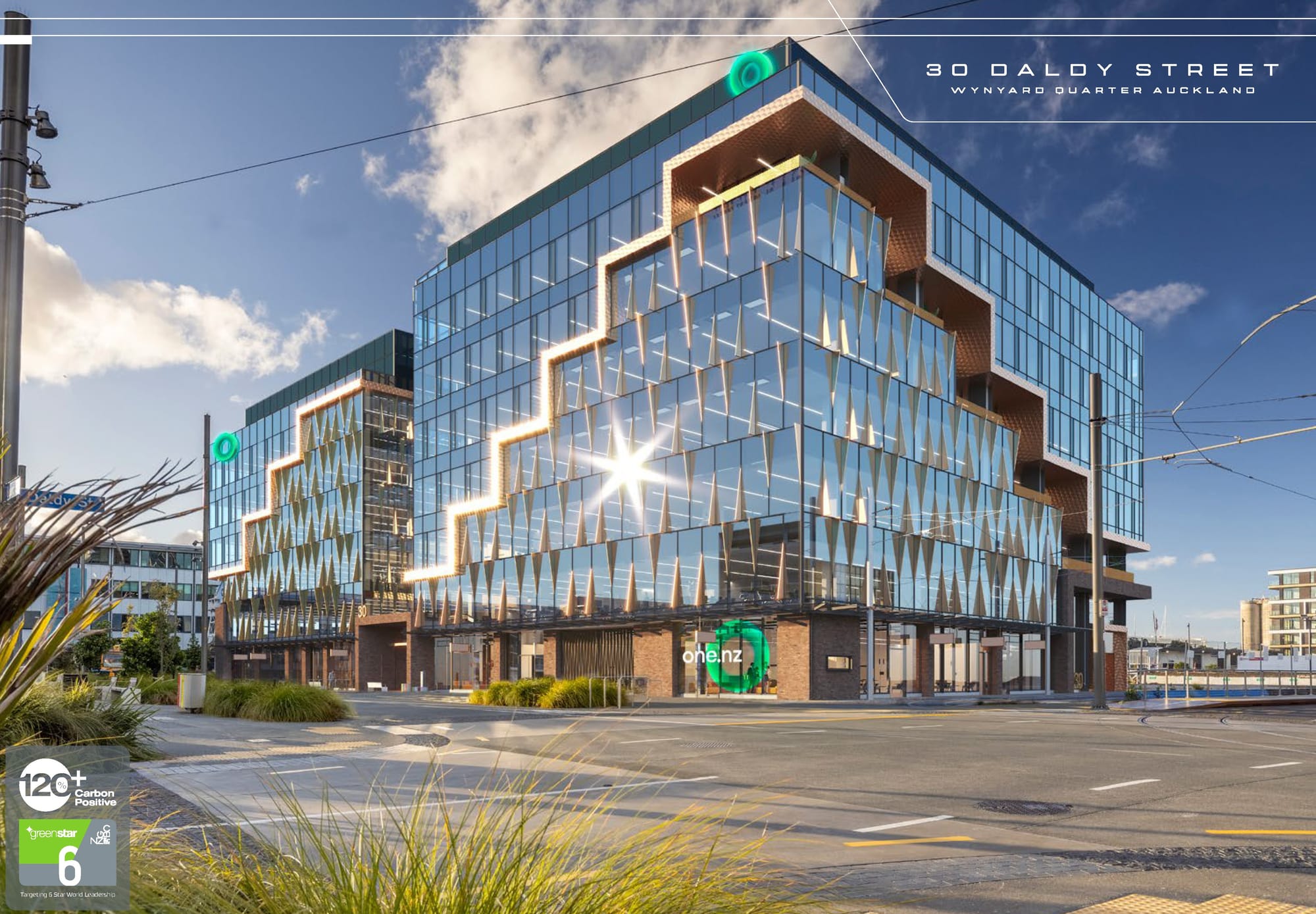 One NZ new Wynyard Quarter building.