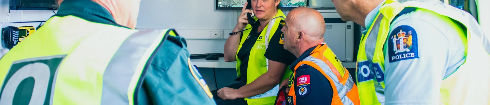 Emergency communications in the front line. 