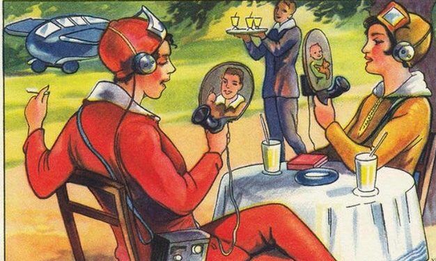 This is not Wifi calling but an on-the-money 1920s vision of future telephones. 