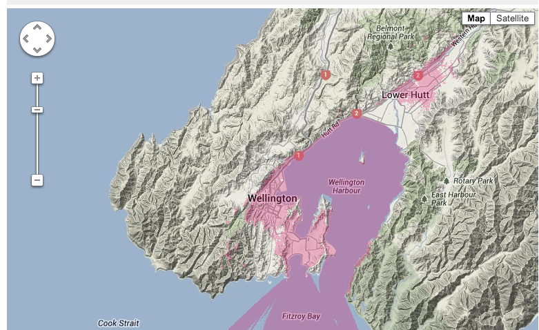 Wellington, New Zealand capital only ranks seventh on Vodafone's 4G to do list.