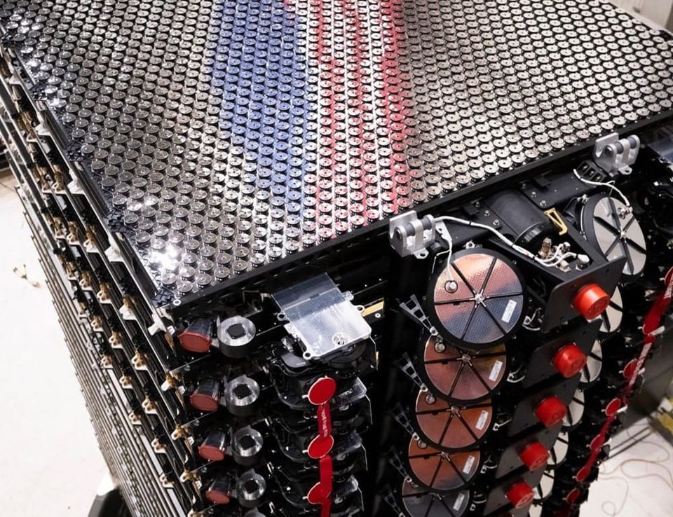 SpaceX - Starlink cell tower in the sky hardware. 