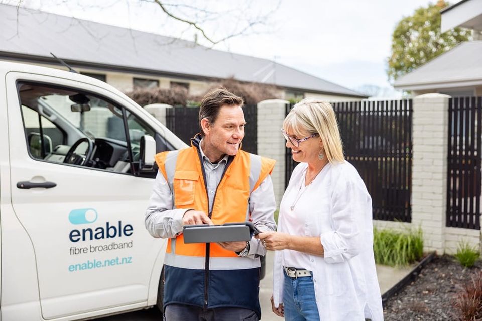 Enable Networks van. 