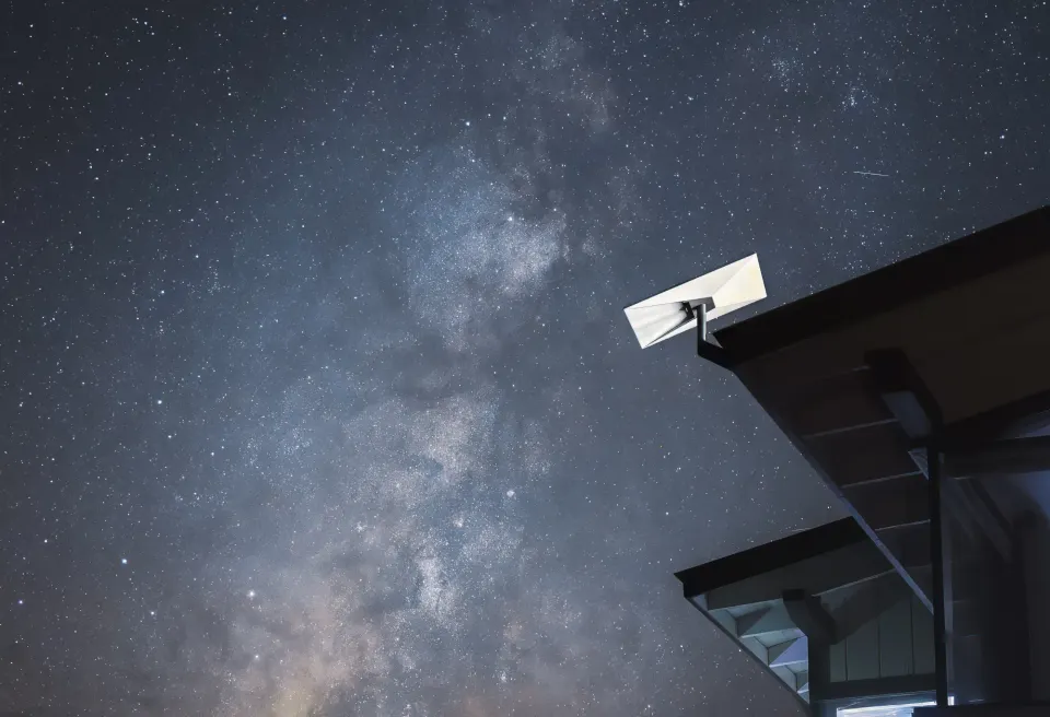 Starlink dish. 