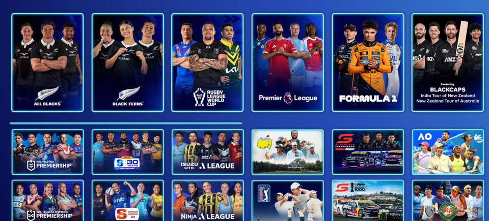 Sky Sports programming. 