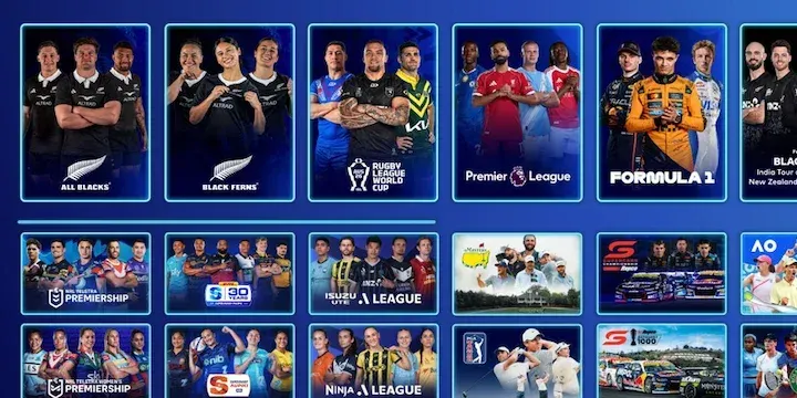 Sky Sports programming.