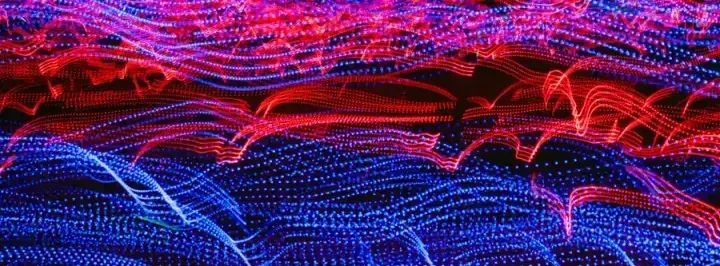 abstract image - voice services/