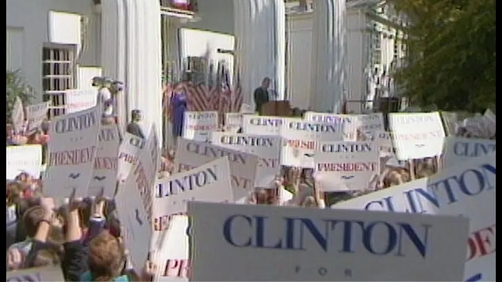 Arkansas History Notecard: Bill Clinton's Election Night 1992