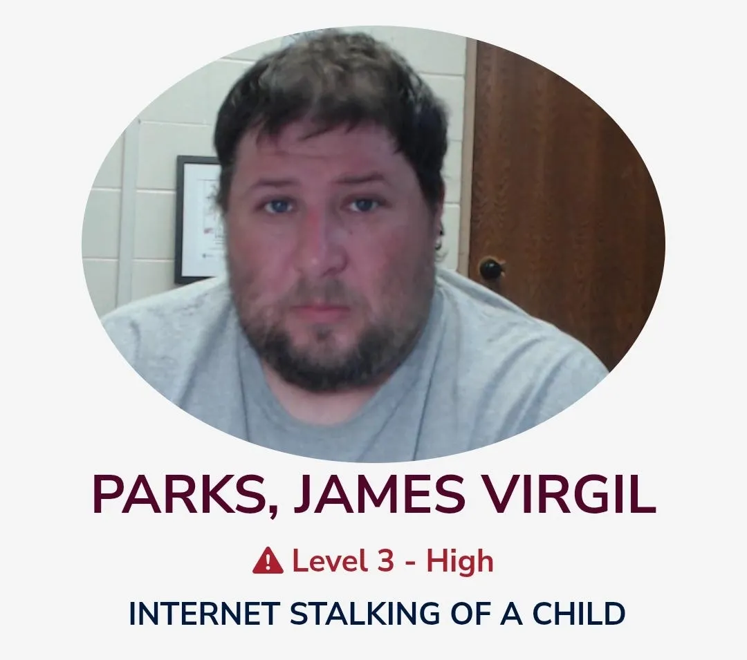 James Virgil Parks: Registered Level-3 Sex Offender Arrested For 50 Counts Of CSAM