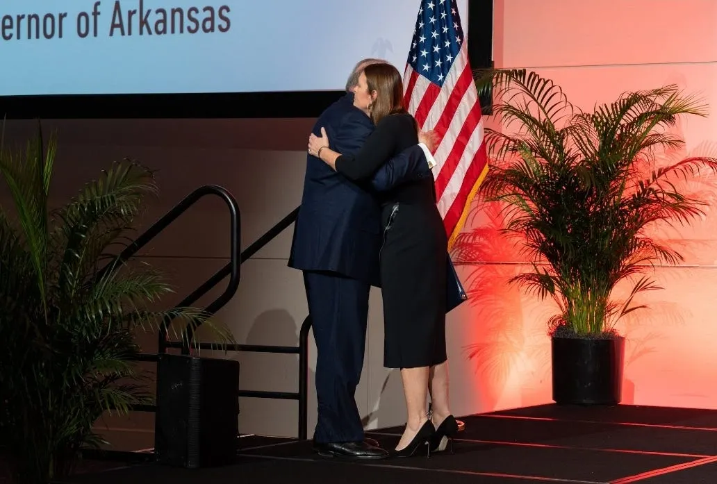 Political Duo: Sarah Sanders and Mike Huckabee