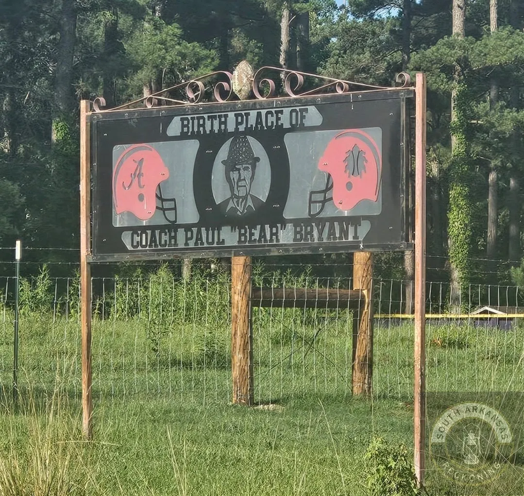 Coach Bear Bryant's Birthplace To Be Honored