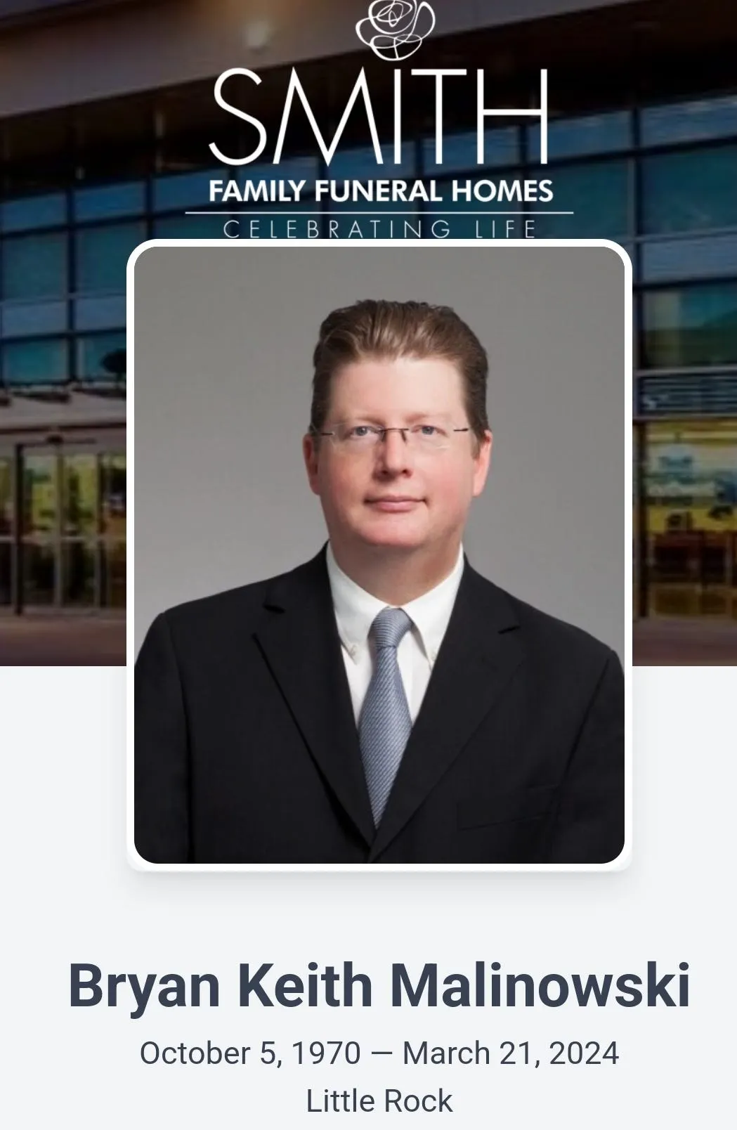 Bryan Malinowski's Obituary