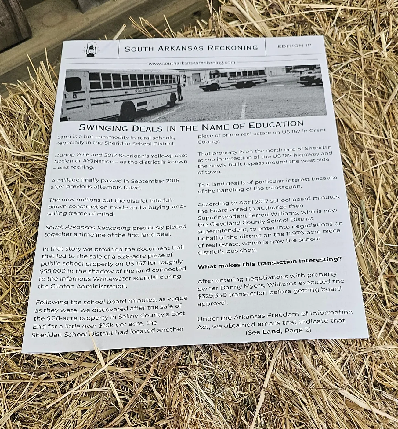 Watch for the Reckoning in Your Town!