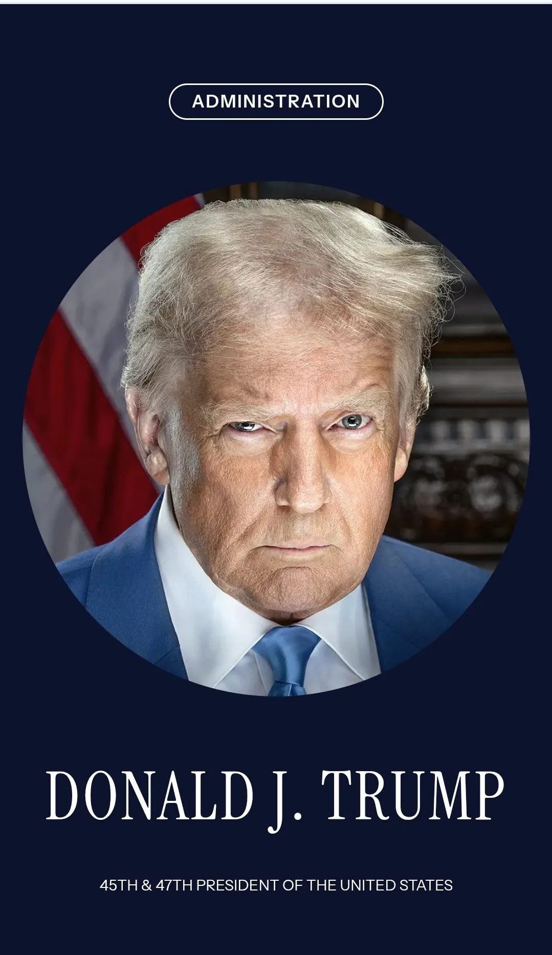 President Trump: Unaltered Press Release Information