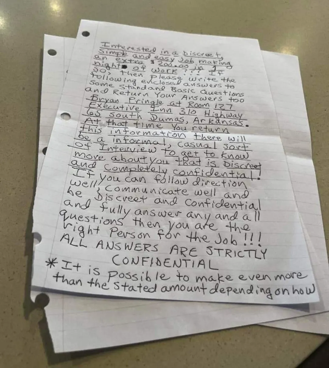 Dumas: Sexual Solicitation Of A Minor