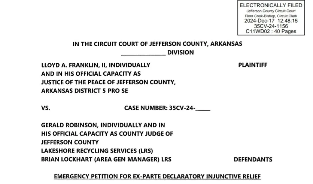 Jefferson County's Trash: Waste Management Emails