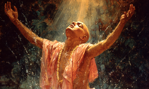 Śrī Caitanyāṣṭakam of Śrī Narahari Sarakāra with padyānuvāda by Lalita Prasāda ṭhākura