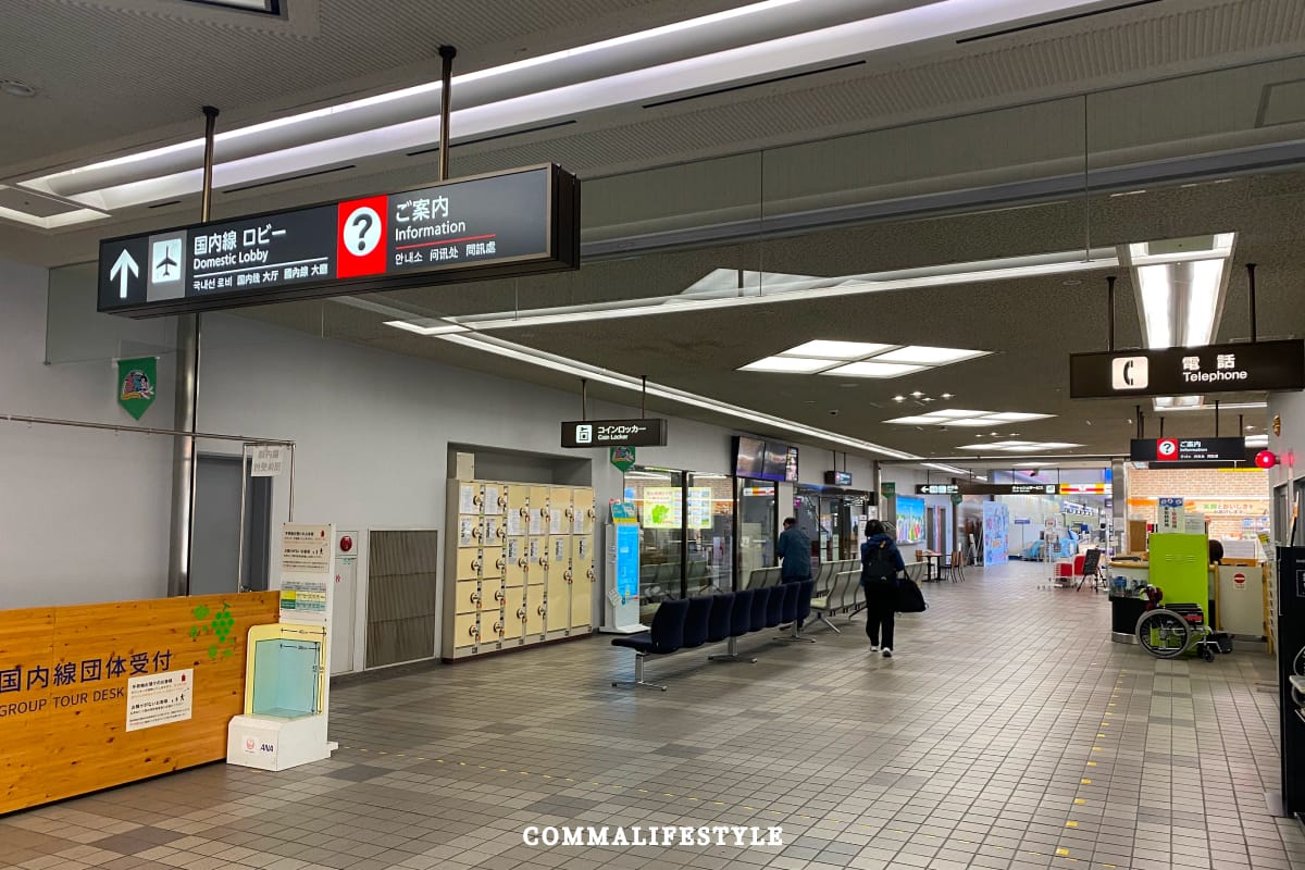 岡山機場國內線視角