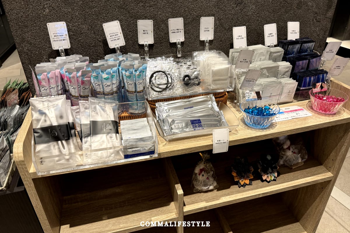 一次性盥洗用具專區