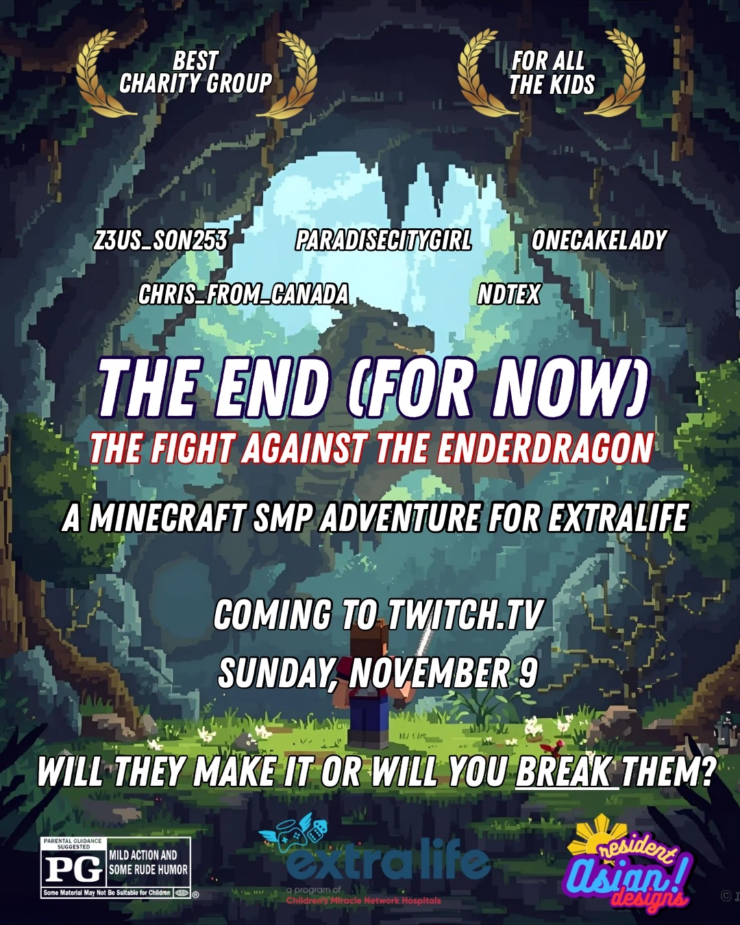 TODAY: Minecraft Season Finale