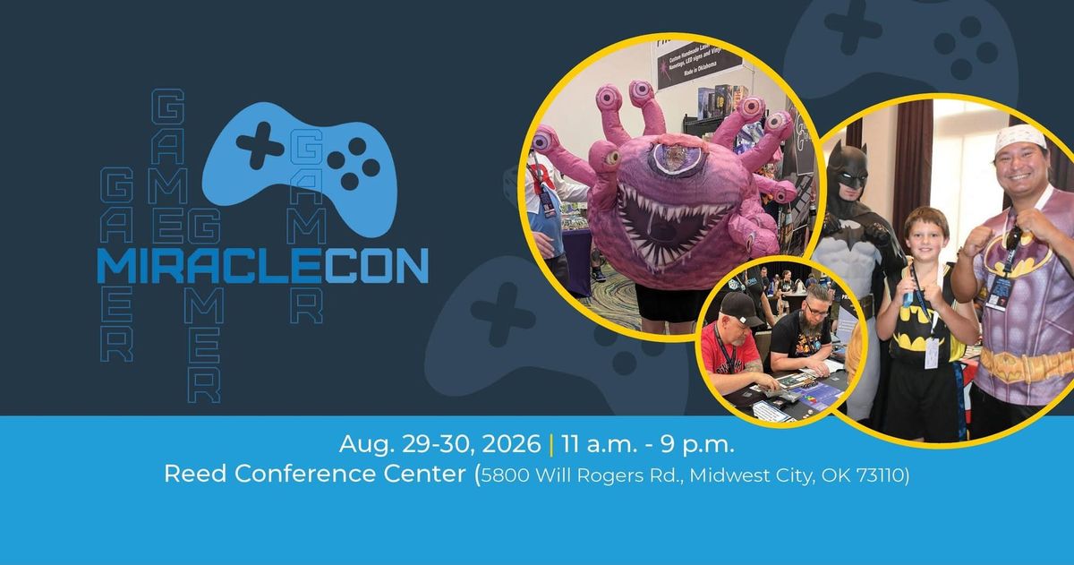 Join Me at Miracle Con! Plus, Solo Parenting Weekend!