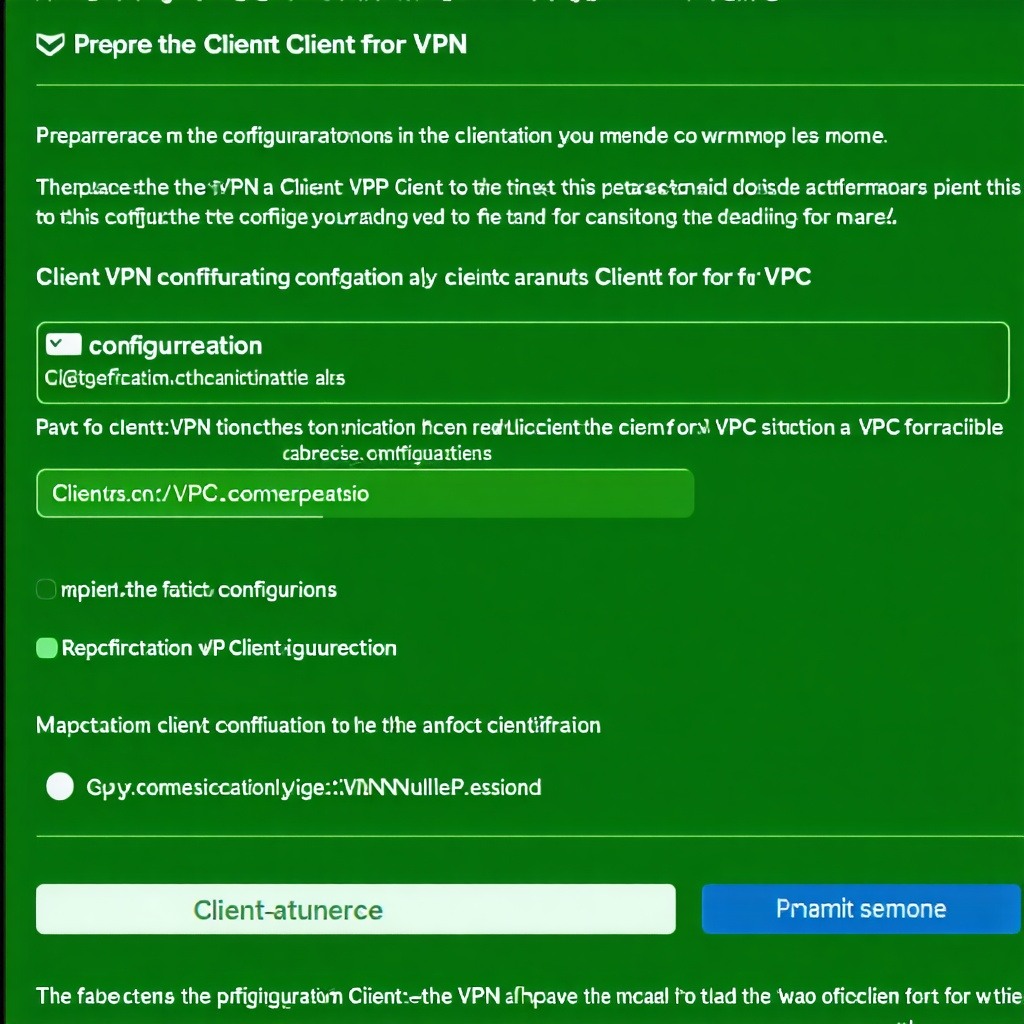 Prepare the Client VPN for VPC configuration-1