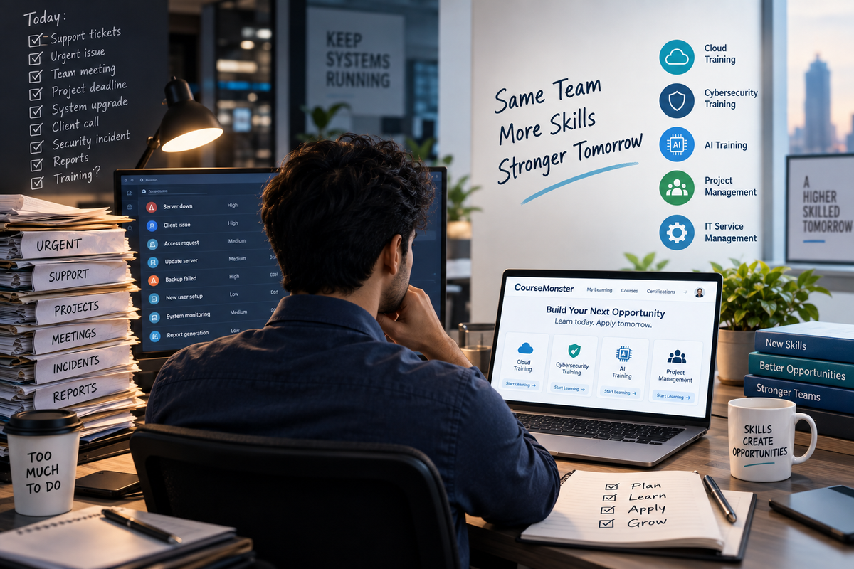 Why Busy IT Teams Struggle to Complete Training and What Organisations Can Do About It