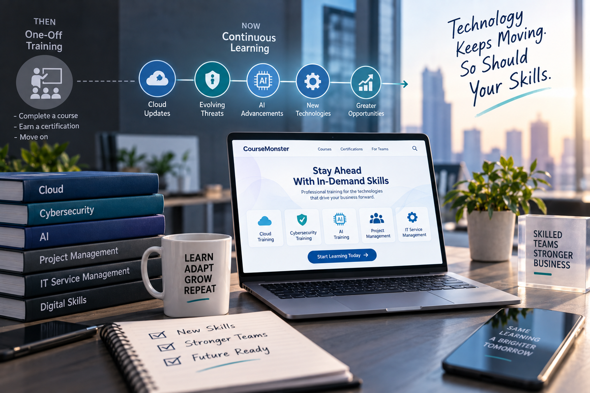 Why One-Off Technical Training No Longer Works for Modern IT Teams