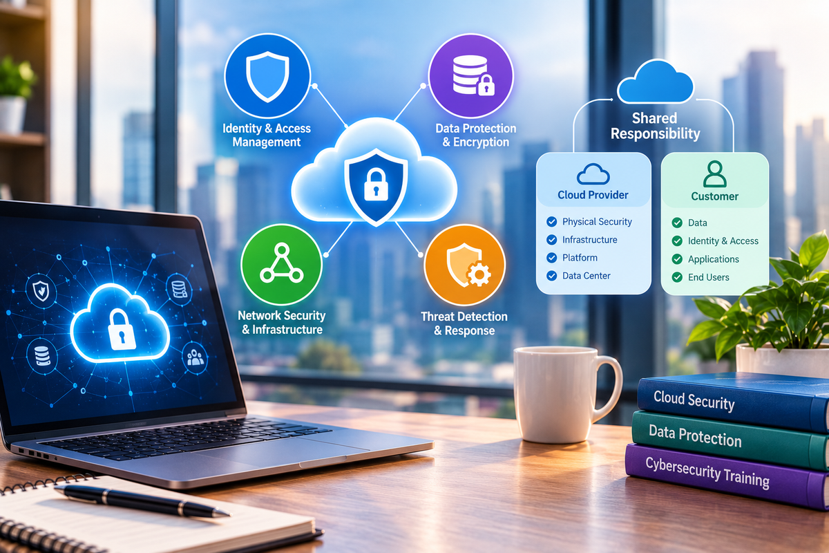 Cloud Based Data Security: 4 Core Pillars, Shared Responsibility, and Enterprise Training