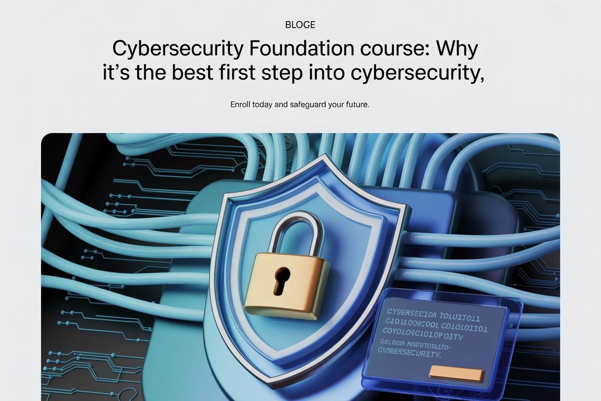 Cybersecurity Foundation Course: Why It’s the Best First Step Into Cybersecurity