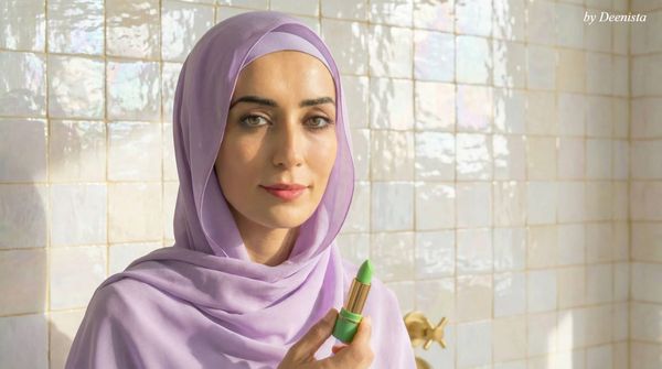 the makkah lipstick: the nostalgic green lipstick