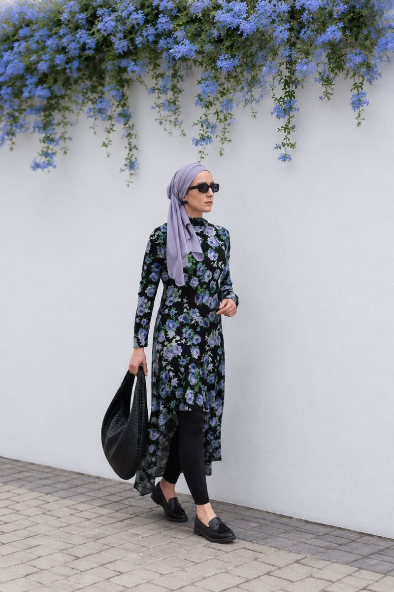 a modest summer outfit instead of a maxi dress