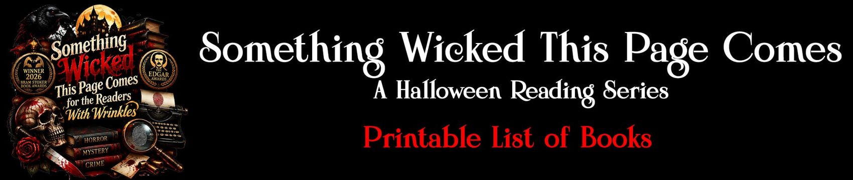 Something Wicked This Page Comes: Book Series Printable List