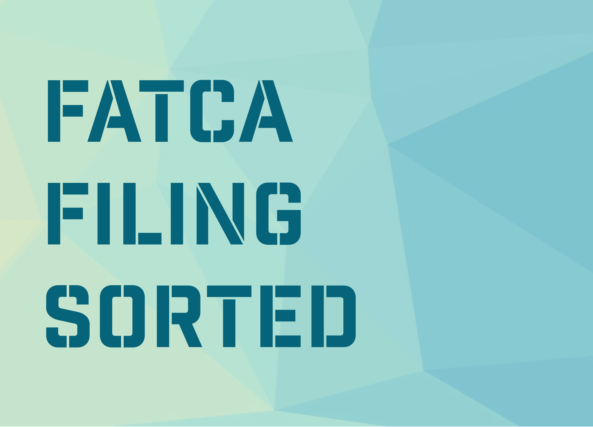 Introduction to FATCA for SPVs