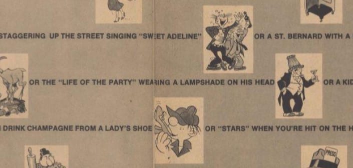 Crop of Mad article: Has anybody ever really seen...the "life of the party" wearing a lampshade on his head?