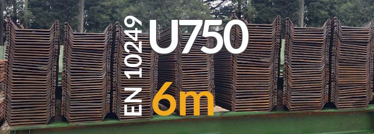 O maior estoque U750 6m