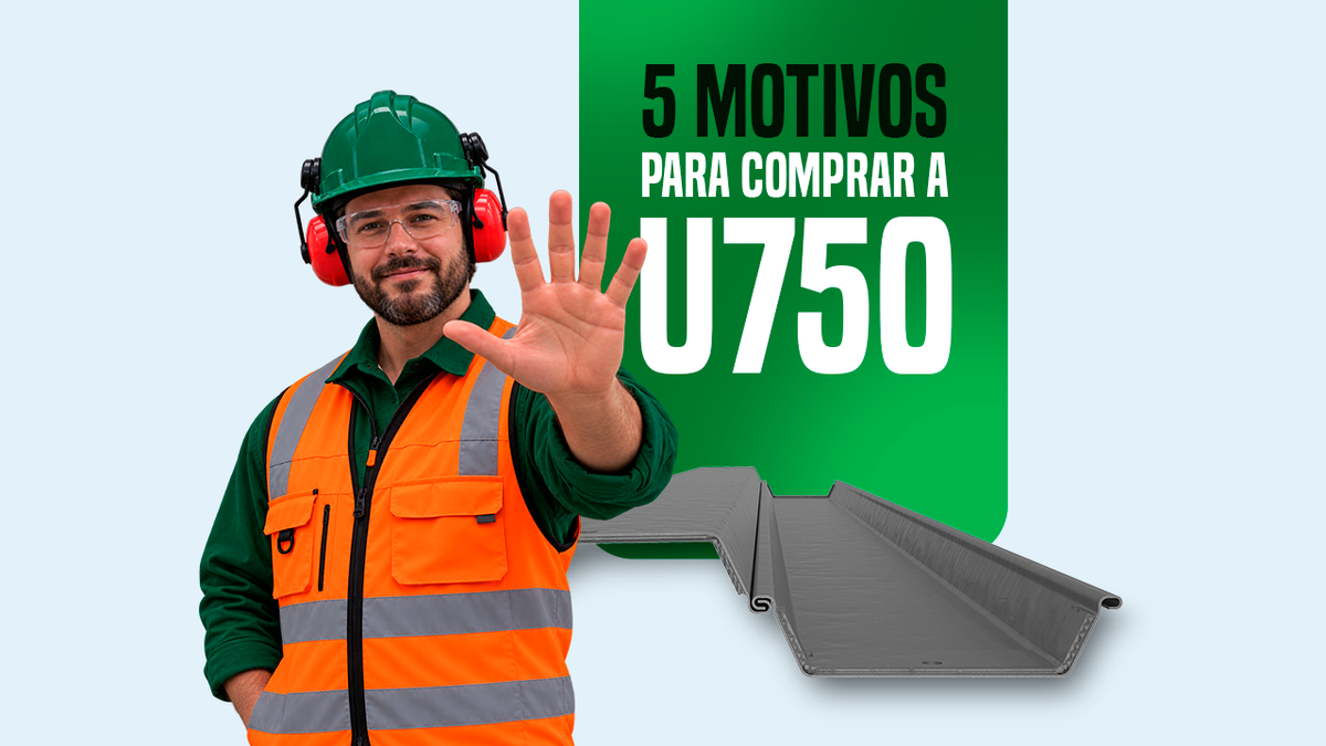 5 motivos para comprar a estaca-prancha U750 para sua obra
